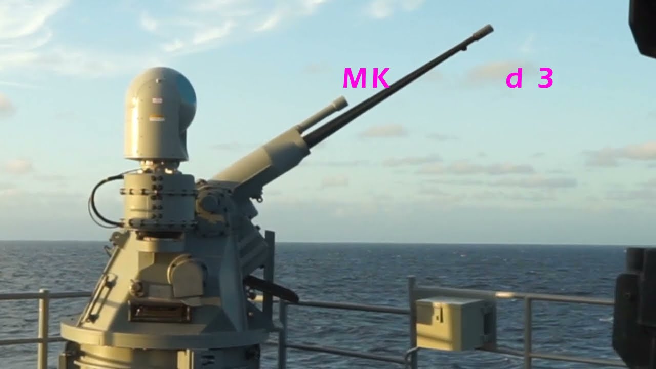 US Navy – MK 38 Machine Gun System Packs a Punch