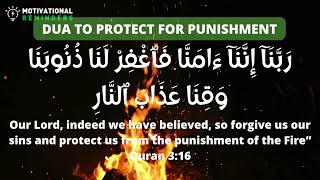 DUA FOR FORGIVENESS AND PROTECTION FROM HELLFIRE