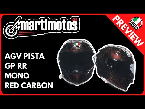 Video of AGV PISTA GP RR MONO RED CARBON