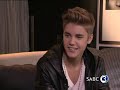 Justin Bieber talks about his mom
