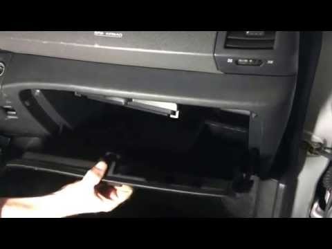 (* Nissan Micra 3 *)(Замена салонного фильтра)(How to Cabin Air Filter Replacement