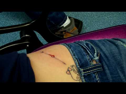  Piercings In One Sitting | Anchor Piercings In Hips | Hip Piercing