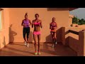Sexy Bikini Threesome Workout