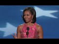 First Lady Michelle Obama's Remarks at the 2012 Democratic National Convention - Full Speech