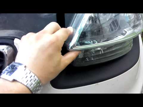 Снятие фары Kia Soul FL Headlight disassembly (English subtitles)
