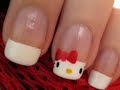Hello Kitty French Nails