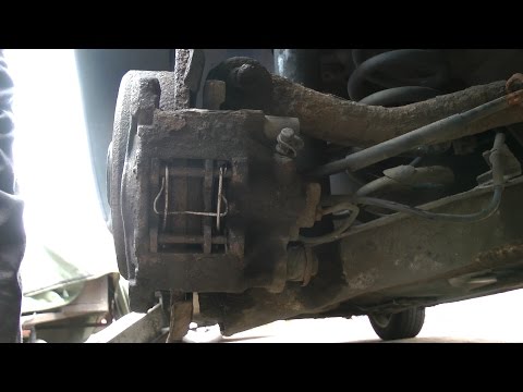 Removing Seized Brake pins Methods