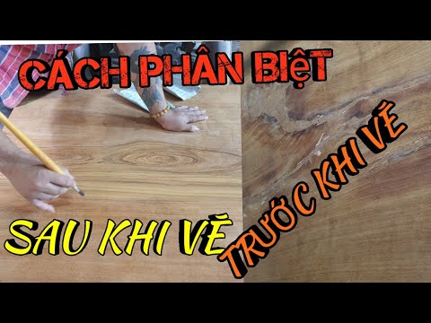 Cách Xử Lý Vẽ Vân Đường Nứt Đồ Gỗ Và Cách Phân Biệt Vân Gỗ|Đồ Gỗ Trâm Anh