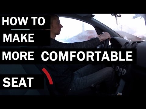 How to make car seats more comfortable