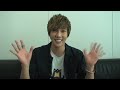 パク・ジョンミン コメント | タワーレコードUst〈K-POP LOVERS!〉