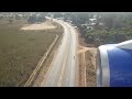 Thomas Cook Airlines landing at Banjul International Airport (The Gambia)