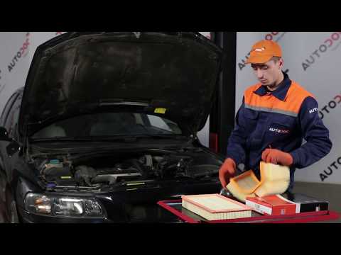 How to replace Air Filter on VOLVO S60 TUTORIAL | AUTODOC