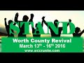 Worth County Community Revival - Monday 3142016