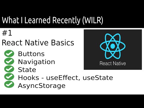 WILR1: React Native Basics
