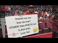 Dad Defends Holding Up Bad Grades Sign about Son at NBA Game