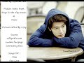 Donghae's Written and Composed Songs List (2007-2012)