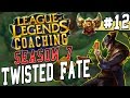 Season 7 LoL Coaching #12 - Twisted Fate mid vs. Malzahar S6 Gold