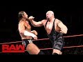 Big Show vs. Big Cass: Raw, July 31, 2017