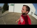 SKATER HITS CAR WHILE SKATING!