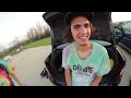 SKATER HITS CAR WHILE SKATING!
