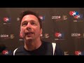 Coach Zeke Jones after Iran beat USA at Grand Central Terminal