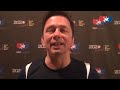 Coach Zeke Jones after Iran beat USA at Grand Central Terminal