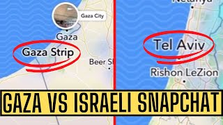 ISRAEL & PALESTINE SNAPCHAT STORIES COMPARED - CHILLING RESULTS