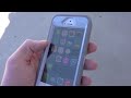 iPhone 5S Otterbox Defender Drop Test from 100 feet