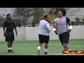 USC winter workout full team warmups from 2/19/13