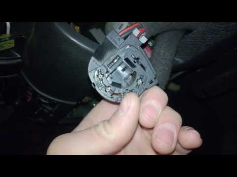 Как снять контактную группу опель астра Remplacement de la serrure de contact Opel Corsa