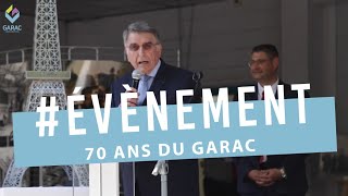 1200 invités fêtent les 70 ans du GARAC