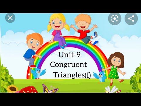Class 7 introduction to congruent triangles