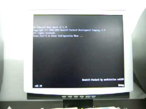 Accessing BIOS - HP XW6200 Duration: :34. Total Views: 3,378