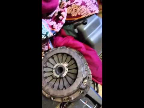 06 Kia Spectra 2.0l manual transmission pull out style clutch removal