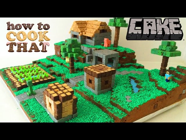 Minecraft Cake Village