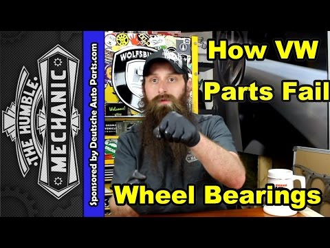 How VW Wheel Bearings Fail ~ Video
