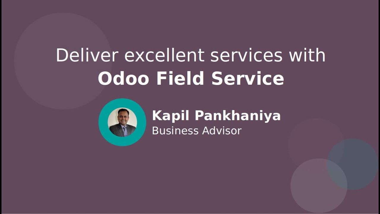 Deliver excellent services with Odoo Field Service | 23.06.2020
Today Kapil Pankhaniya, our business advisor will be demonstrating Odoo Field Service application, with which you can easily ... Deliver excellent services with Odoo Field Service | 23.06.2020
Today Kapil Pankhaniya, our business advisor will be demonstrating Odoo Field Service application, with which you can easily ...