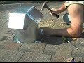 Roof flashing Vent Exhaust