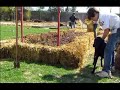How to build a raised, no dig, no till, lasagna garden bed. (time lapsed)