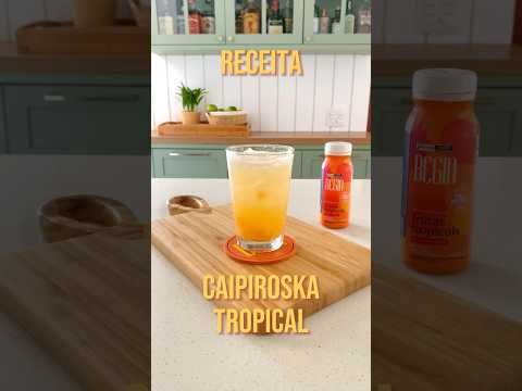 Receita | Caipiroska Tropical, Um Drink que  a Cara do Vero!