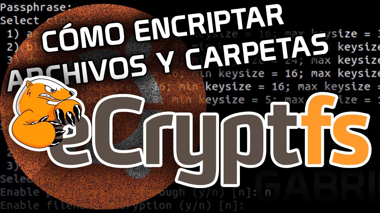 ▷ Como ENCRIPTAR Archivos y Carpetas | EcryptFS Ubuntu 20.04