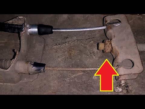 Как ПОДТЯНУТЬ или ОСЛАБИТЬ РУЧНИК на ВАЗ 2115,2114,2113, 2199,2109,2108 Как ПОДТЯНУТЬ или ОСЛАБИТЬ РУЧНИК на ВАЗ 2115,2114,2113, 2199,2109,2108