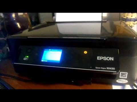 (Epson Stylus NX430 Small In One Unboxing, Review, And Test