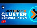 Proxmox  Cr?er un cluster et d?monstrations !