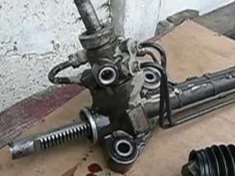 Съем и ремонт рулевой рейки Mazda Atenza (правый руль)