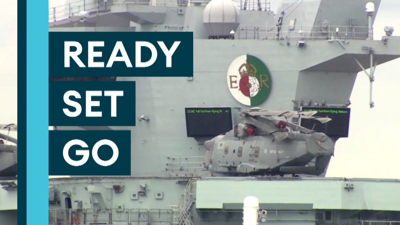 Carrier Strike: HMS Queen Elizabeth Prepares For Maiden Deployment