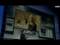 Smart Glass Xbox E3 Reveal Demo from Microsoft Conference