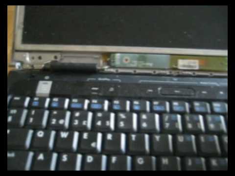 Black screen, Hp Pavilion dv1000 back light LCD inverter change. Duration: 9:09. Total Views: 225,532