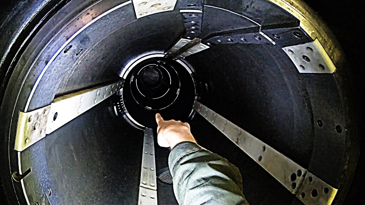 Crawling Down A Torpedo Tube -US NAVY Nuclear Submarine