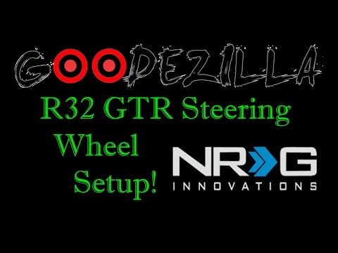 R32 Skyline GTR NRG Quick Release Steering Wheel Setup - Unboxing